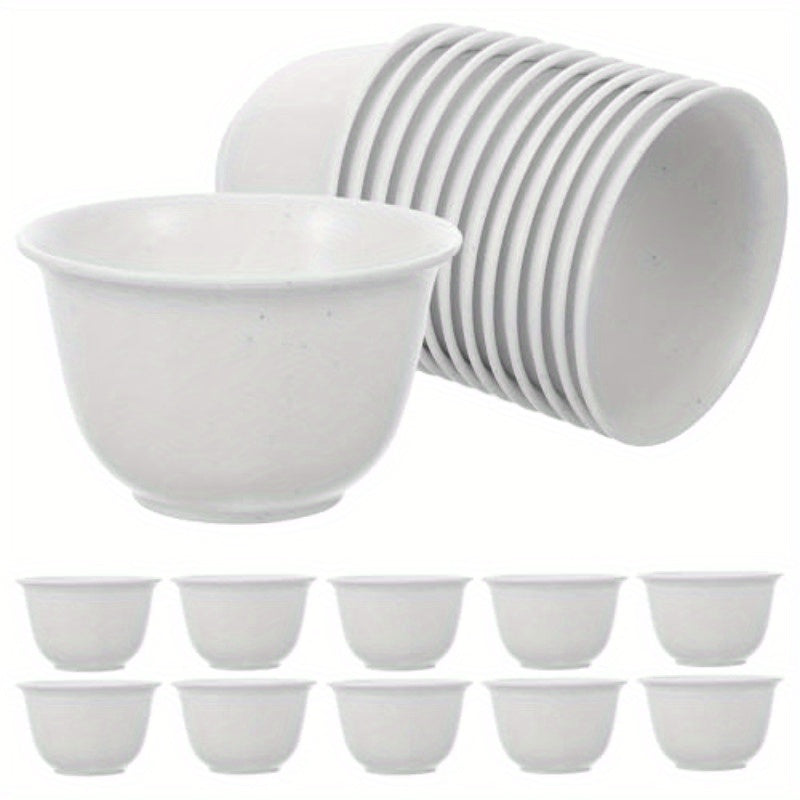 Chinese Mini Teacups48pcs Tea Serving Cup Mini Kungfu Tea Cups Traditional Tea Bowl Cups for Chinese Teaware