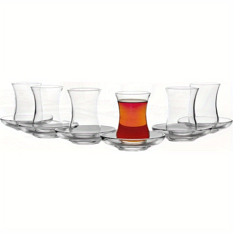 Premium Turkish Tea Cups and Saucers Set of 12 Perfect for Tea Party Gifts Housewarming Weddings Anniversary
